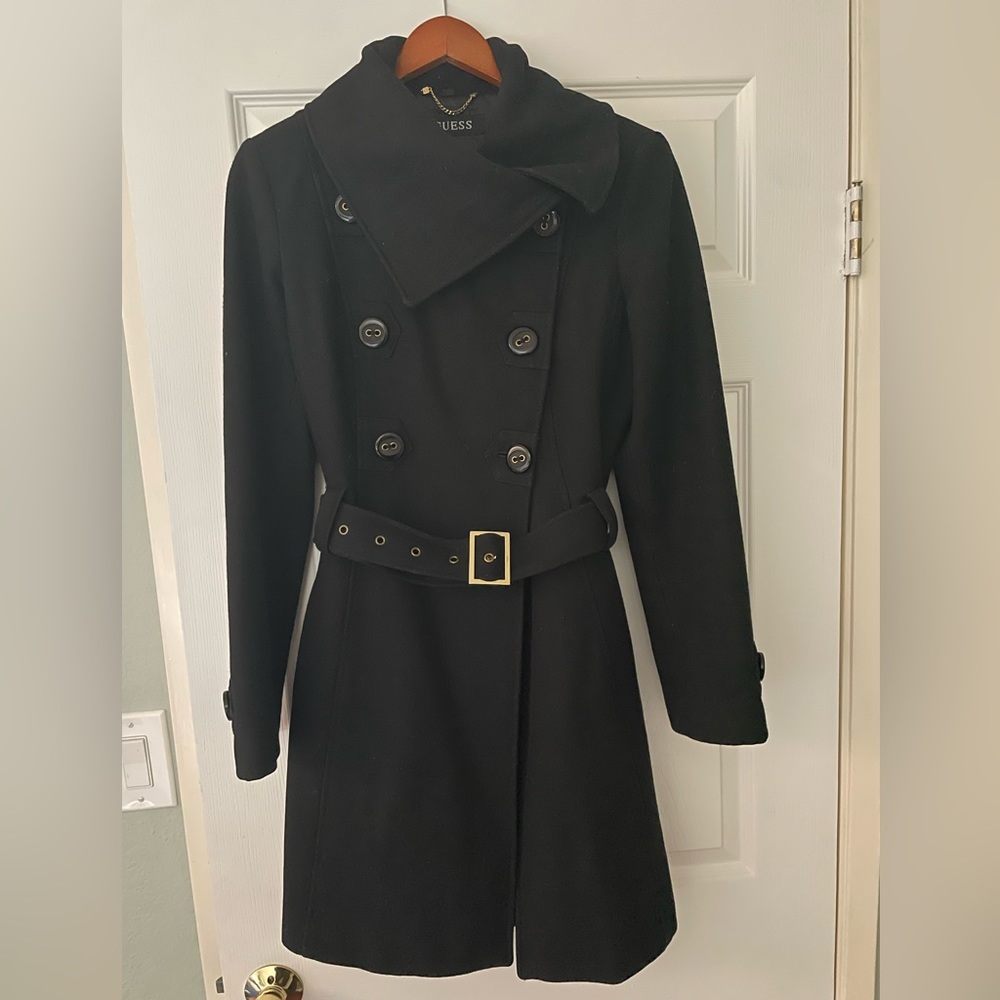 Guess classic wool coat, in great condition